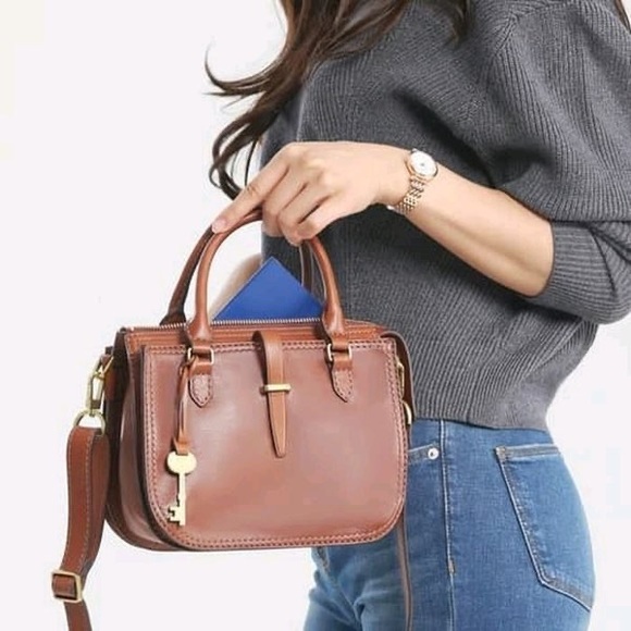 Fossil Ryder Satchel Handbag - Picture 2 of 13